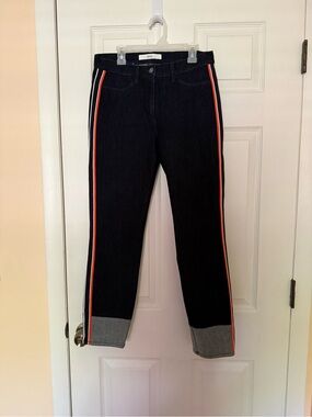 Women's BRAX Black Cropped Jeans Sz. 6
